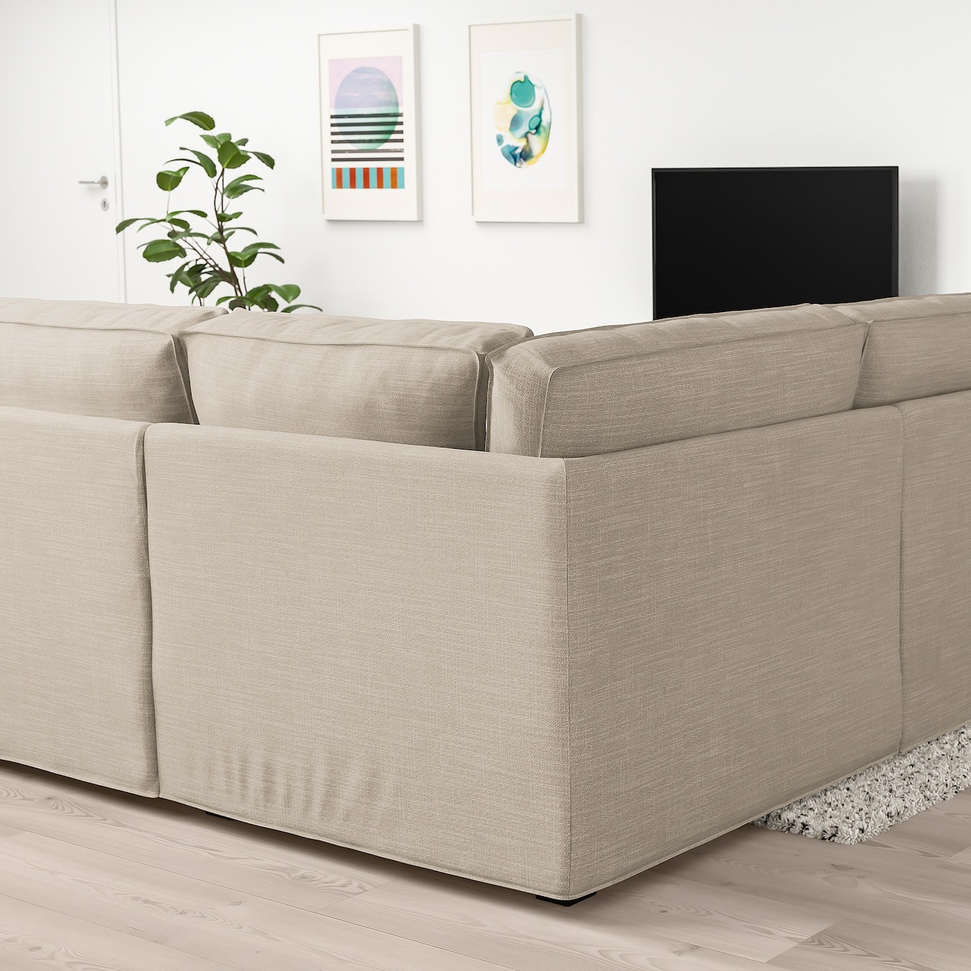 KIVIK Corner sofa, 4-seat