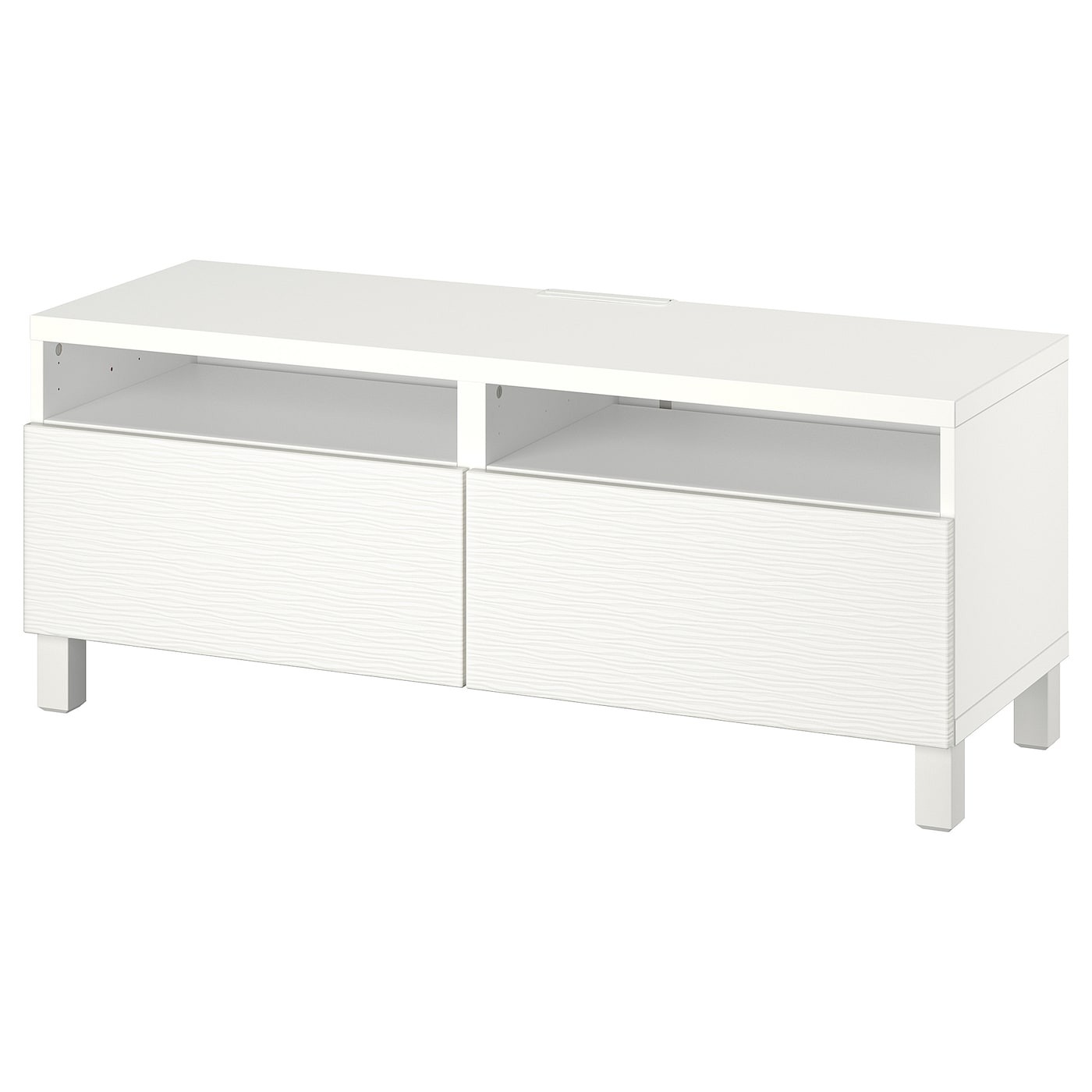 BESTÅ TV bench with drawers