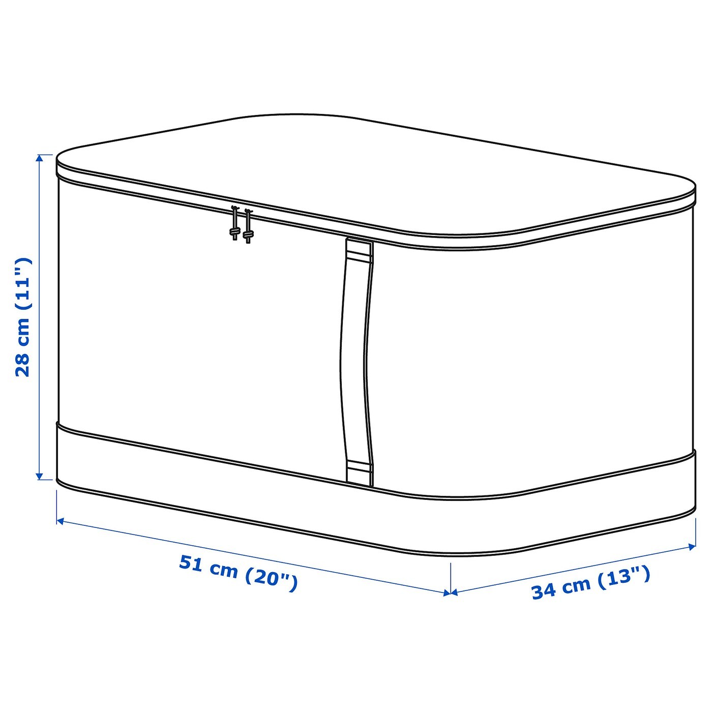 LACKISAR Storage case