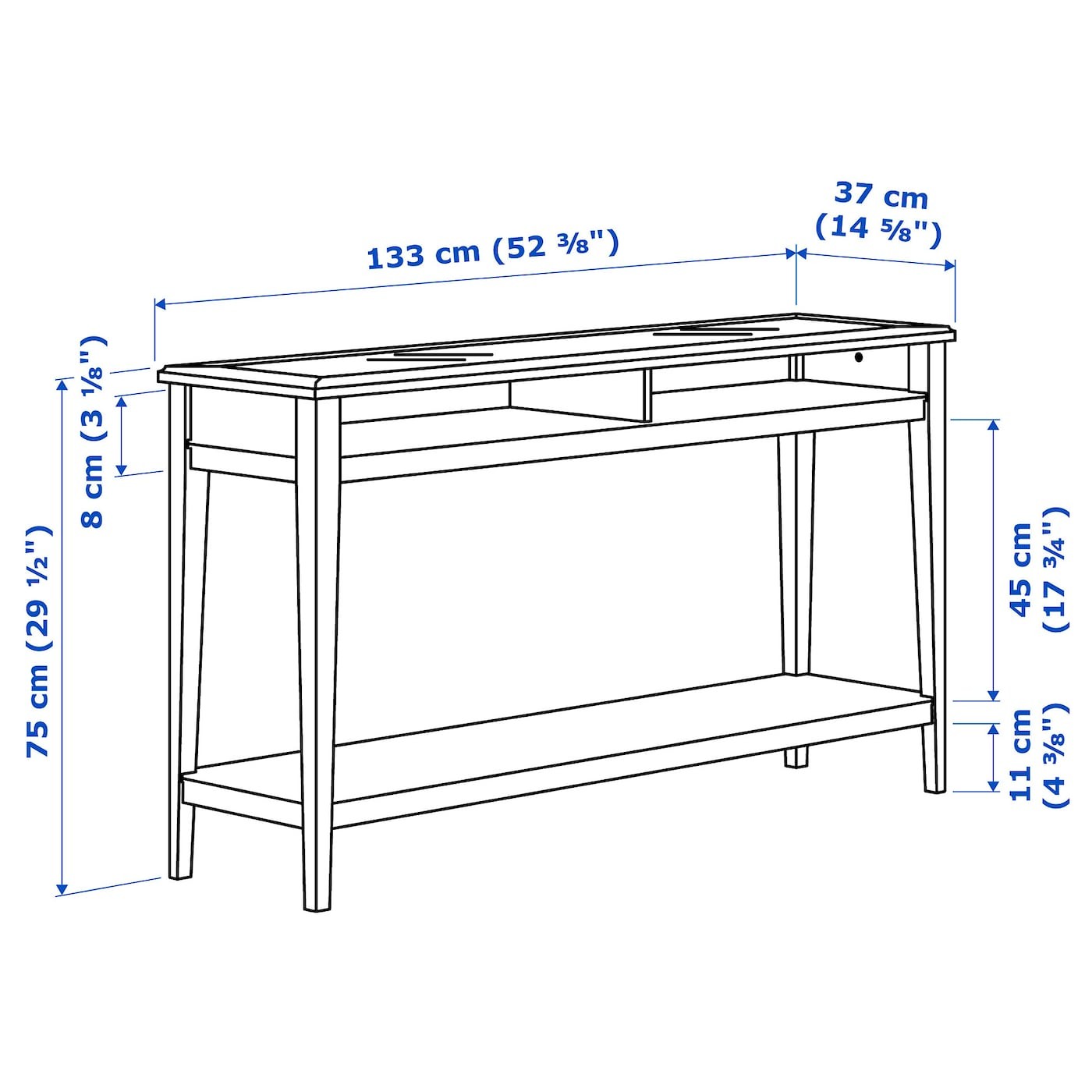 LIATORP Console table