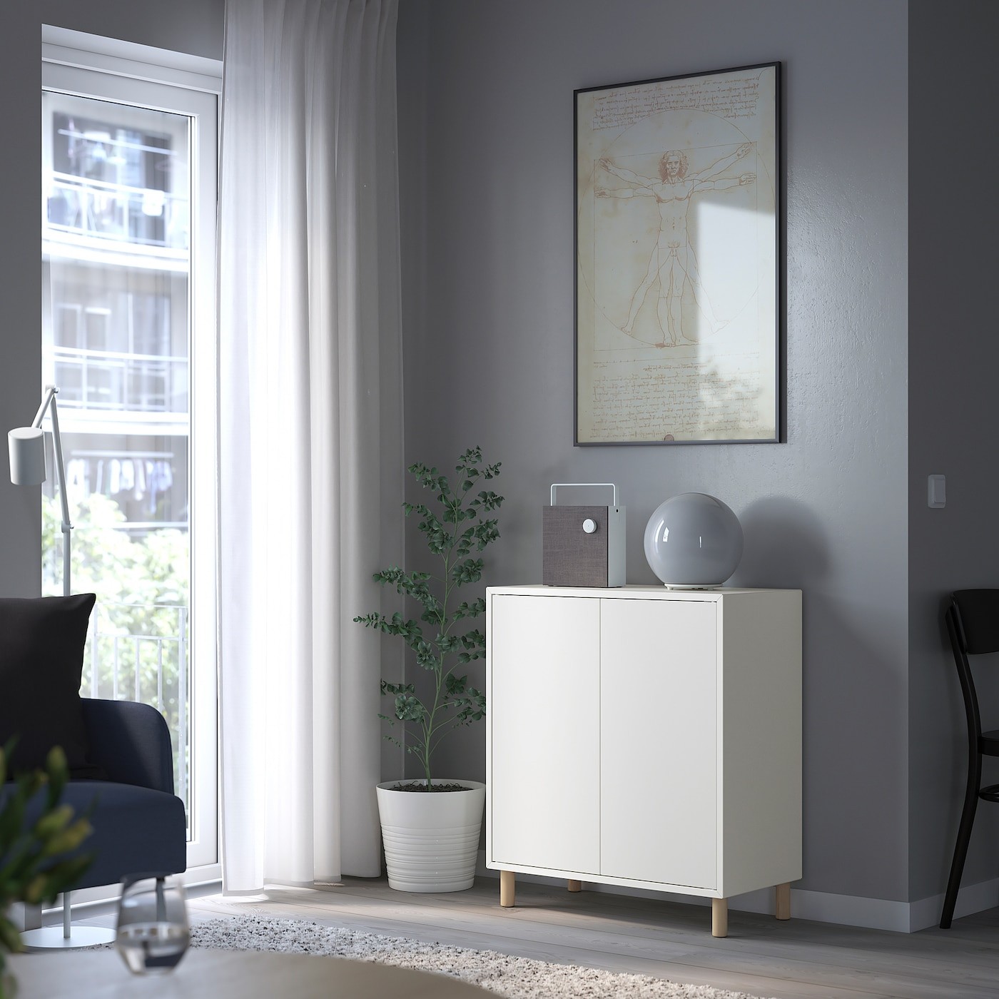 EKET Cabinet combination with legs