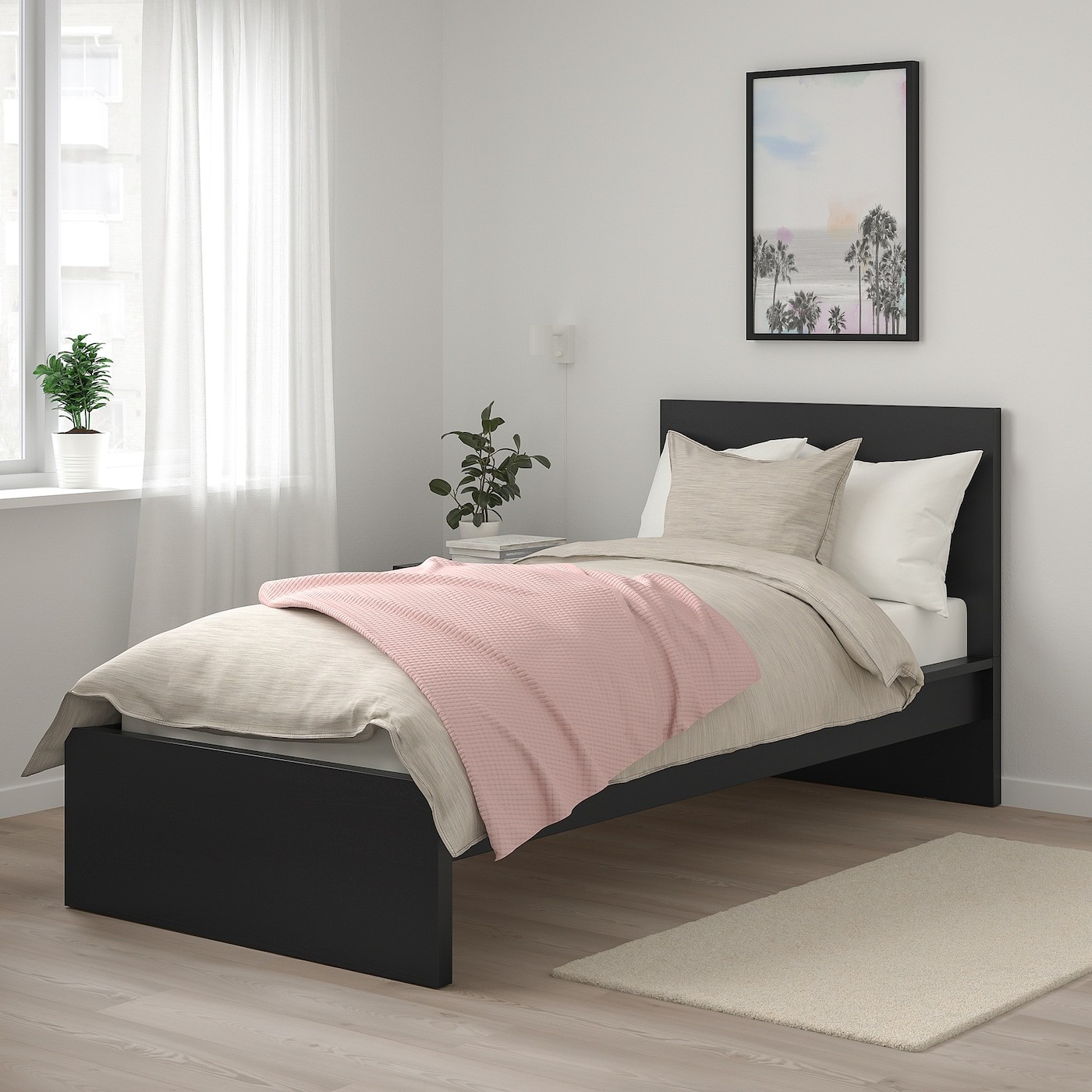 MALM Bed frame, high