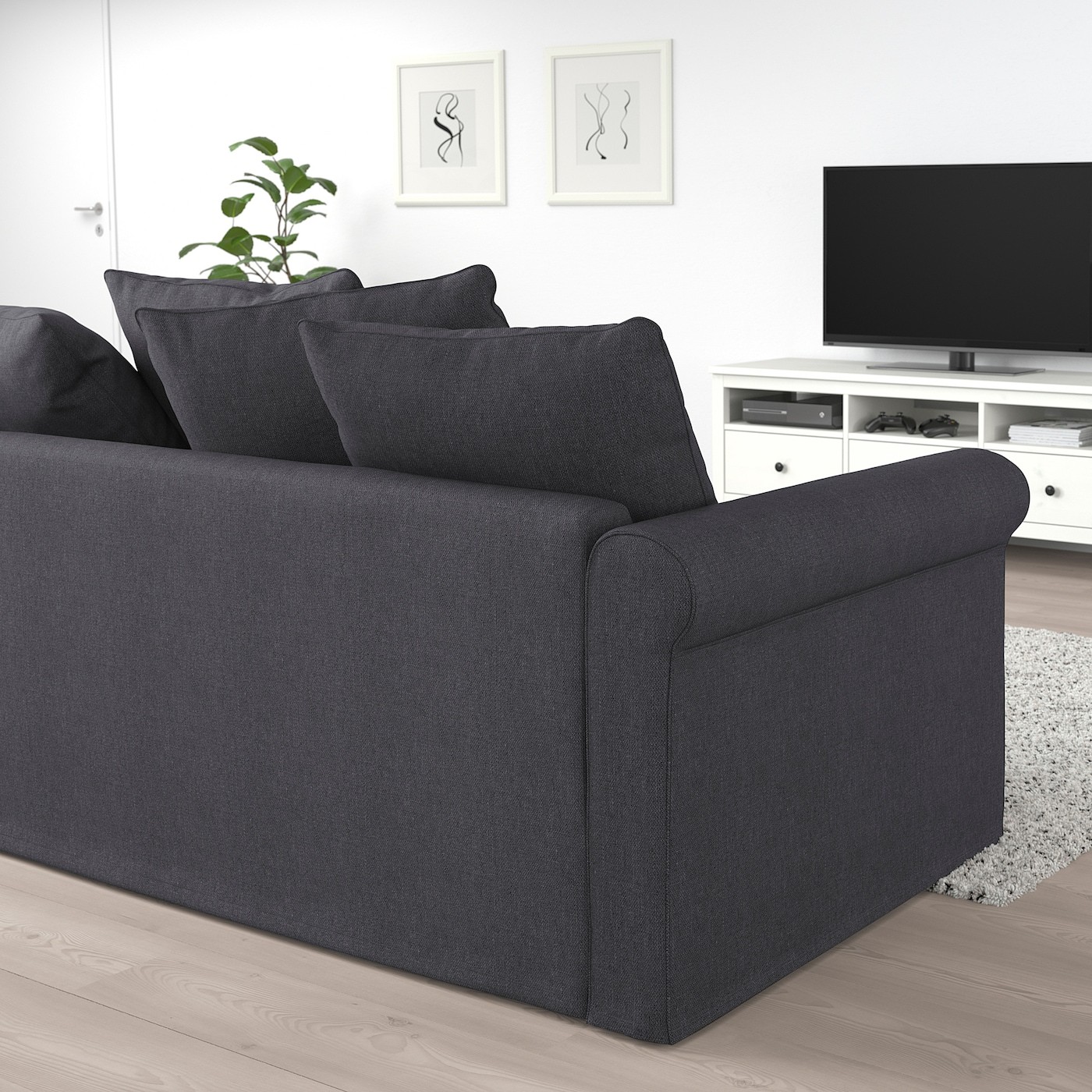 GRÖNLID 4-seat sofa with chaise longues