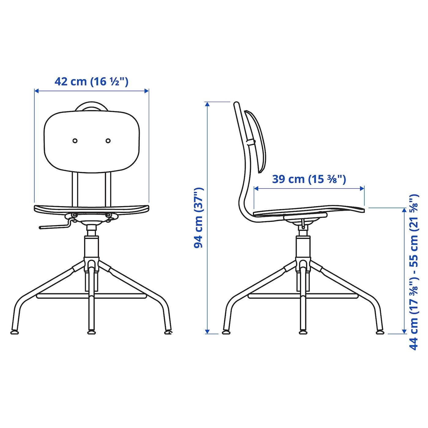 KULLABERG Swivel chair