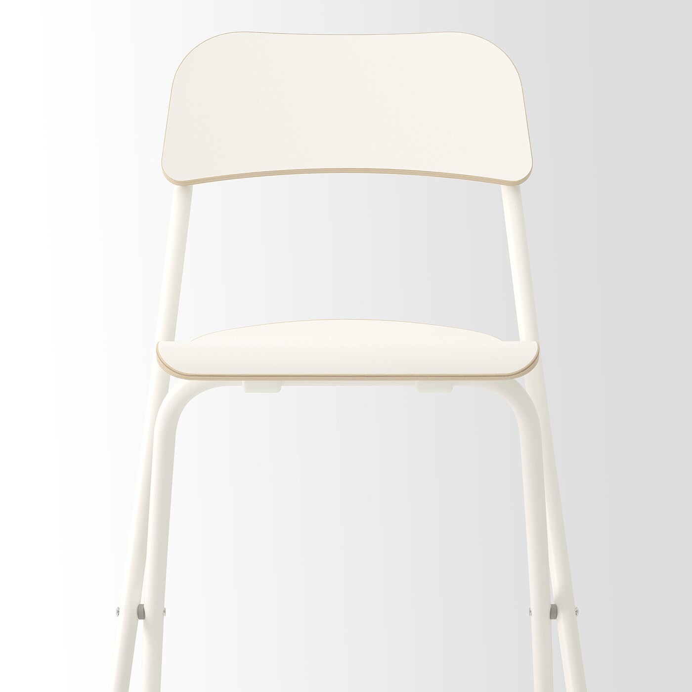 FRANKLIN Bar stool with backrest, foldable