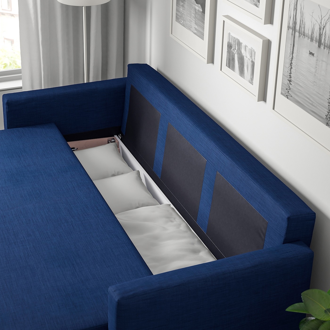 FRIHETEN 3-seat sofa-bed