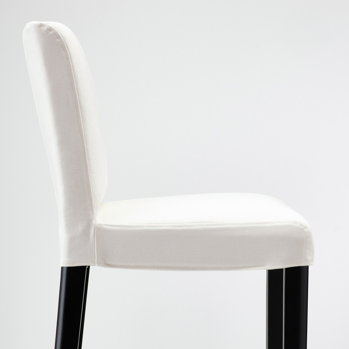 BERGMUND Bar stool with backrest