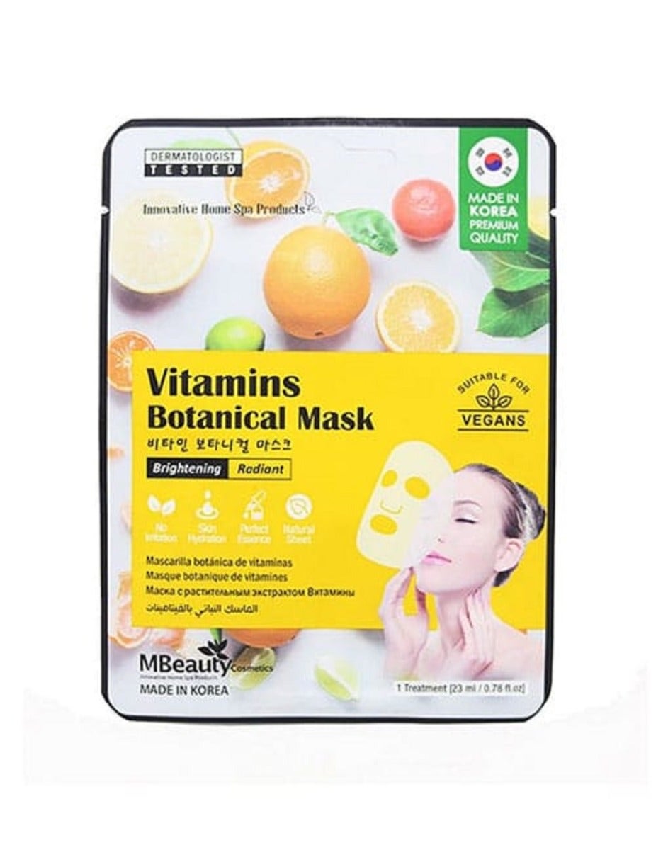 Mbeauty Botanical Sheet Mask Vitamins  | 1 Pc