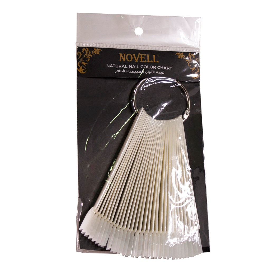 Novell Color Chart Nail Natural | 30Pcs/Ring