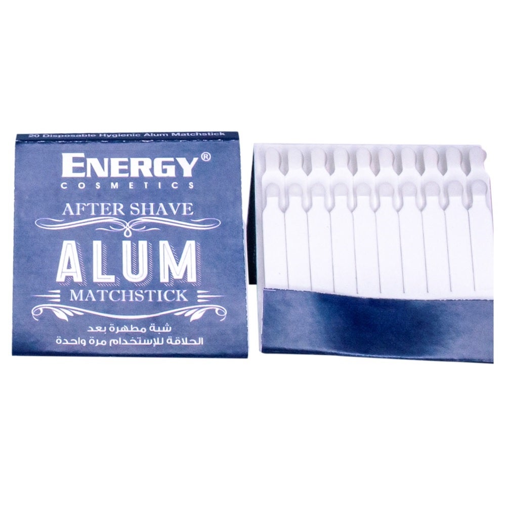 Energy Cosmetics Aftershave Matchsticks | 1 Card X 20 Sticks