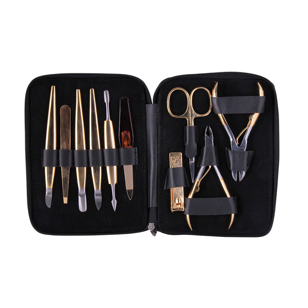 Onetech Gold Plated Manicure Set