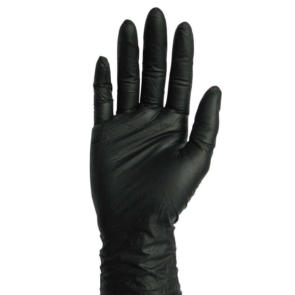 Diva Black Latex Gloves