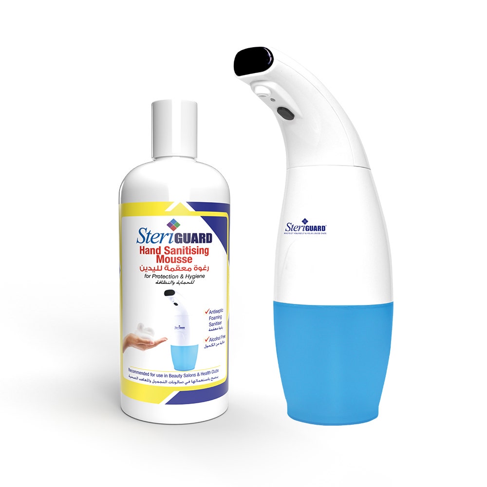 Steriguard Touchless Sanitizing Foam Dispenser Kit | 500 Ml