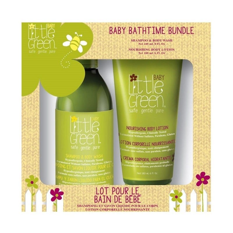 Little Green Little Green Baby Bathtime Bundle