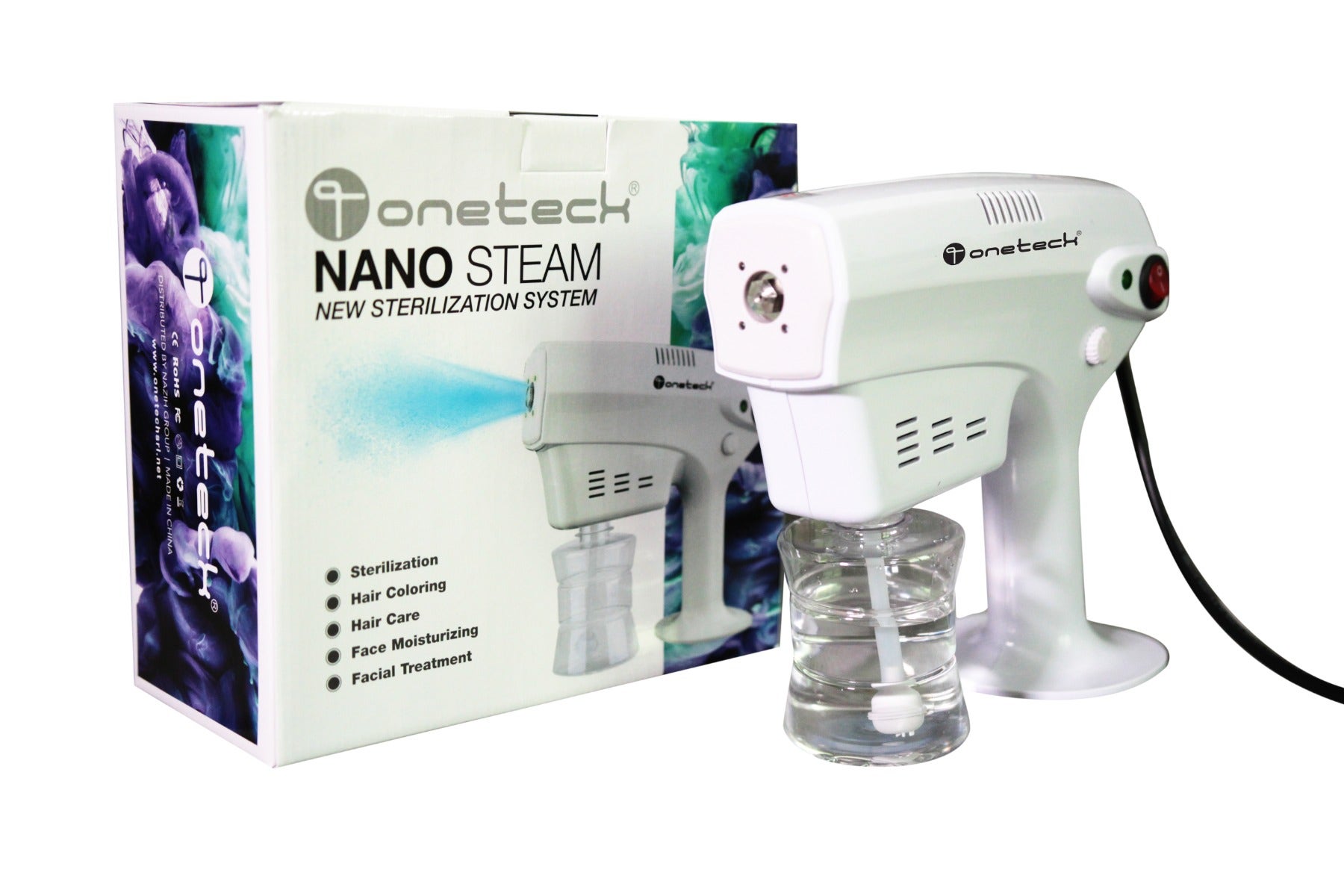 Onetech Nano Steam Gun Machine White Cf-102