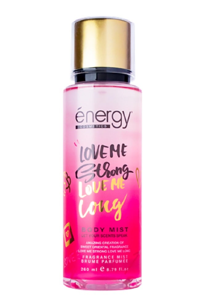 Energy Cosmetics Body Mist Love Me Strong | 260 Ml | Ab02Bbm017