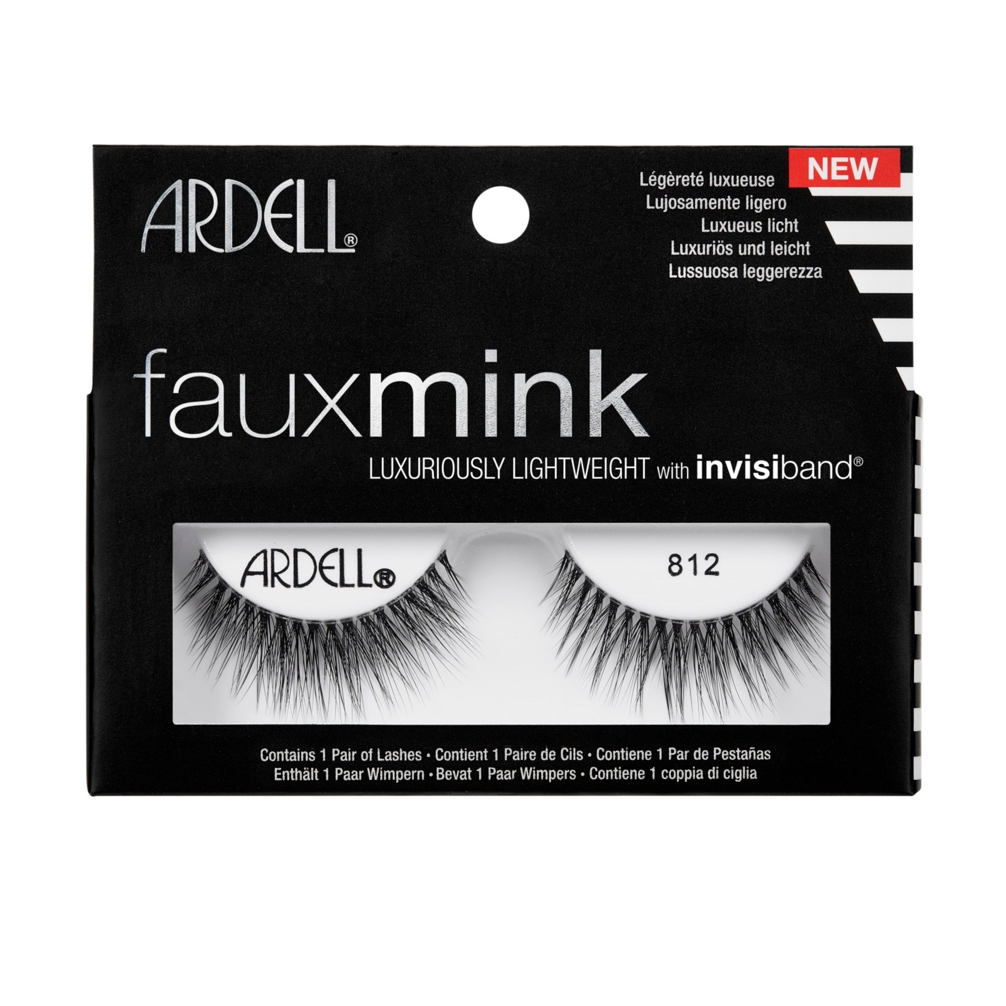 Ardell Faux Mink | 812- Black - 1 Pair