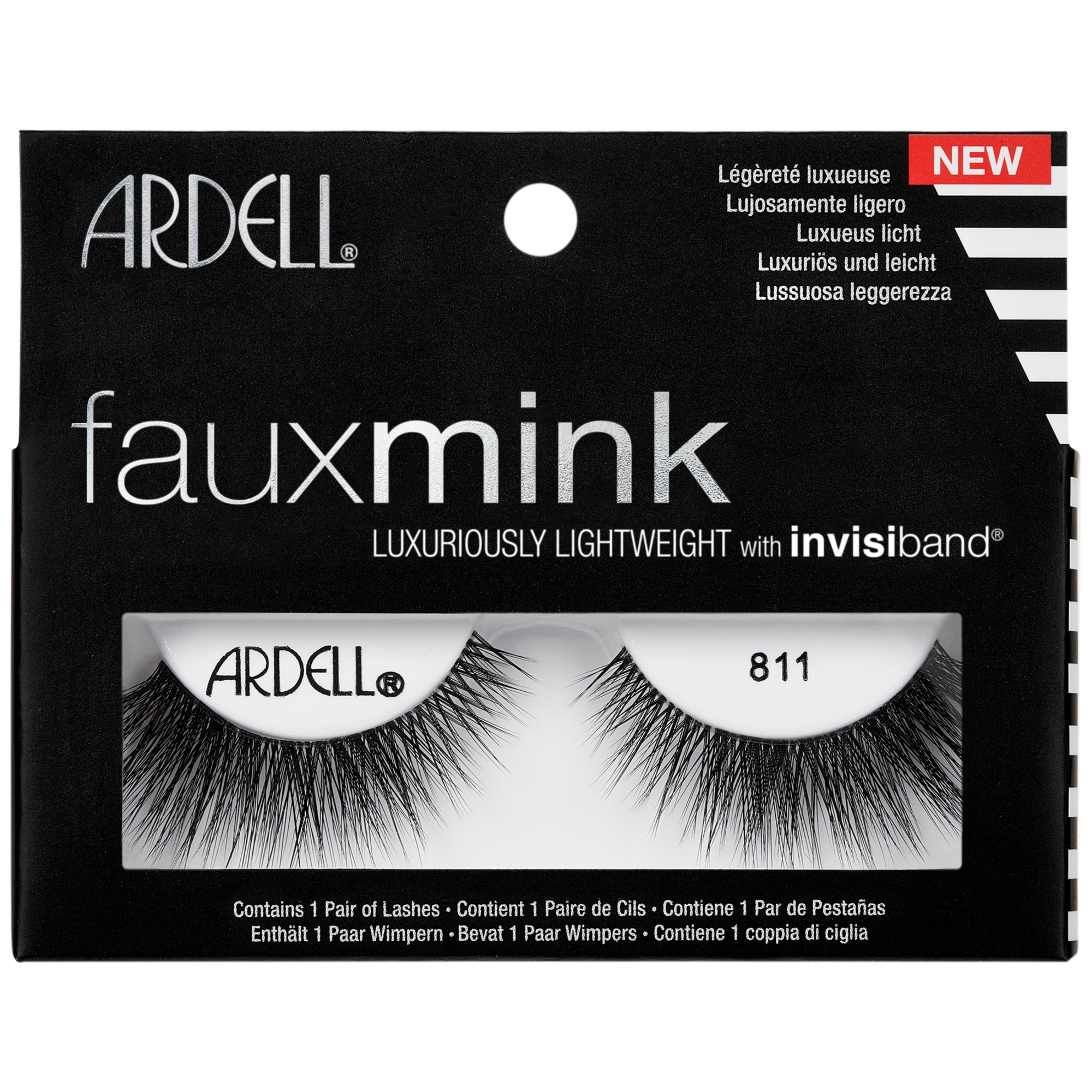 Ardell Faux Mink | 811- Black- 1 Pair