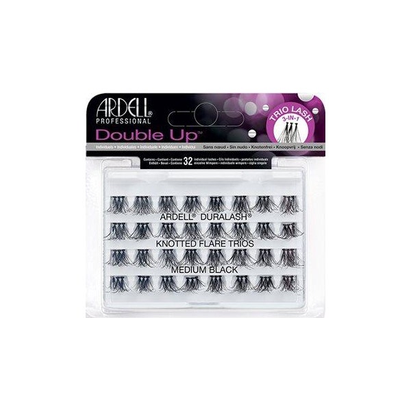 Ardell Medium Black Double Trio Individual Eyelash