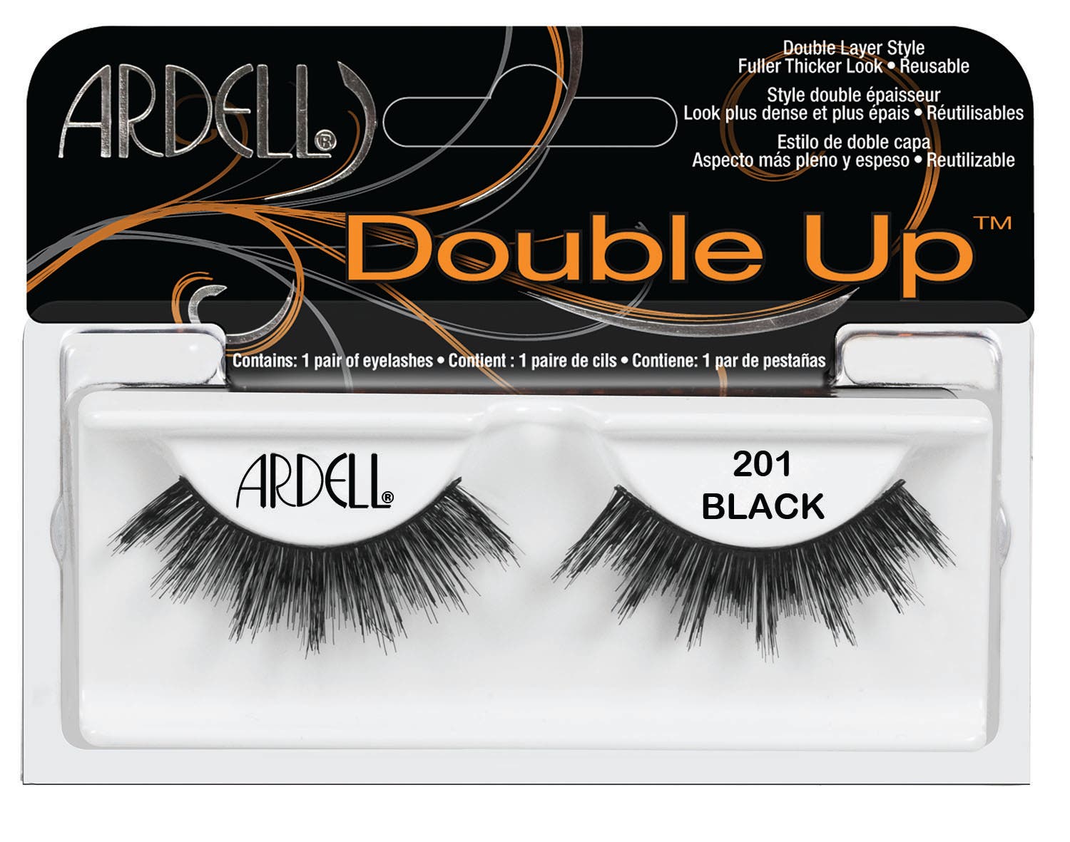 Ardell Double Up Strip Eyelash | 201 Black