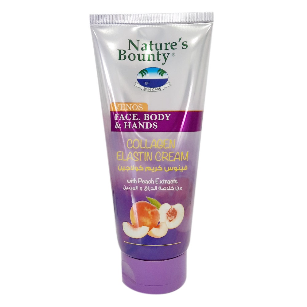 Natures Bounty Venos Peach Collagen Cream | 200 Ml