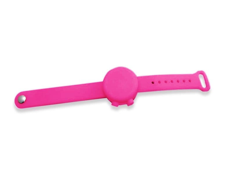 Onetech Wristband Dispenser W/Application Bottle | Fuchsia Pink - 1 Pc