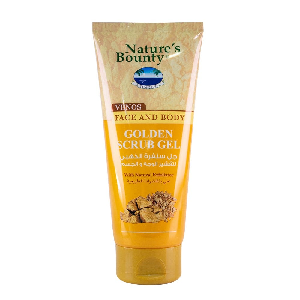 Natures Bounty N.Bounty Gold?Face &amp; Body Scrub Gel | 200 Ml