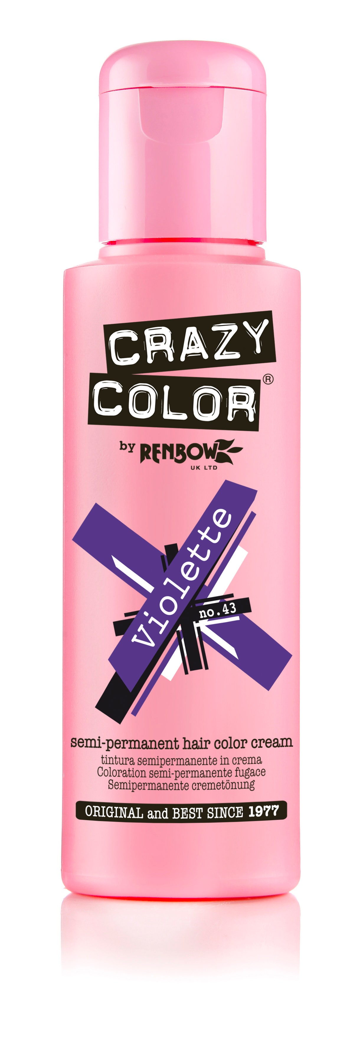 Crazy Color Cream Violette #43 | 100 Ml