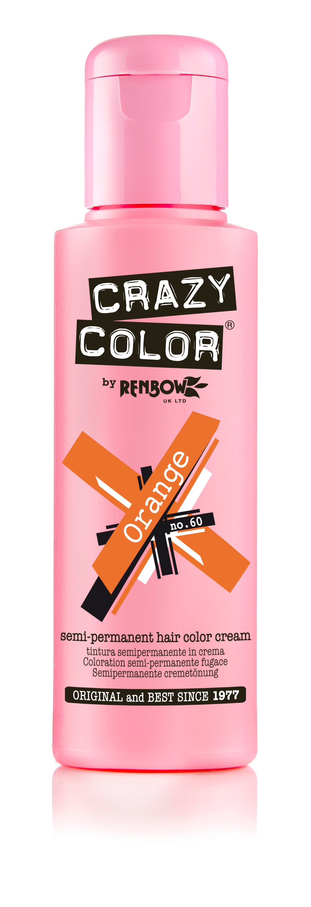 Crazy Color Cream Orange #60 | 100 Ml