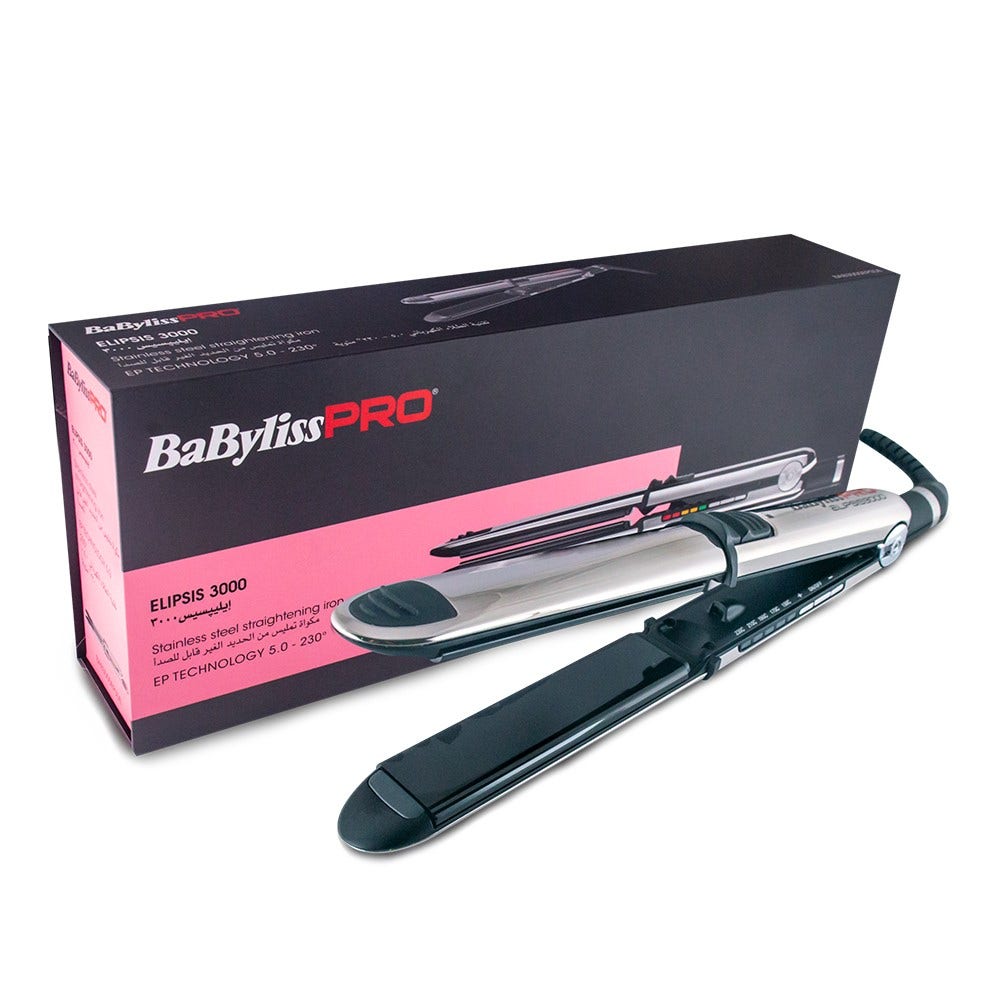 Babyliss Pro Elipsis 3000 Straightener | Black- 1 Pc