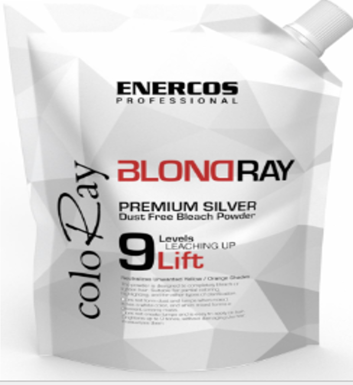 مبيض Enercos Professional Coloray | فضي 9 مستوى ليفت - 500 جرام