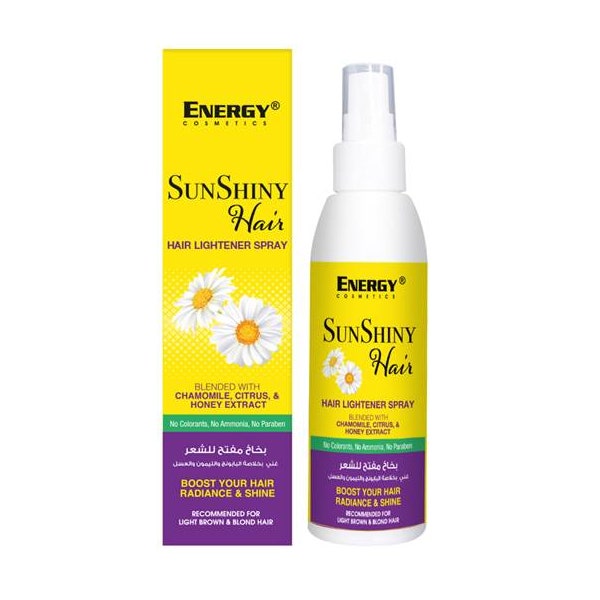 Energy Cosmetics Energy Sunshiny Hairlightener Spray | 125 Ml