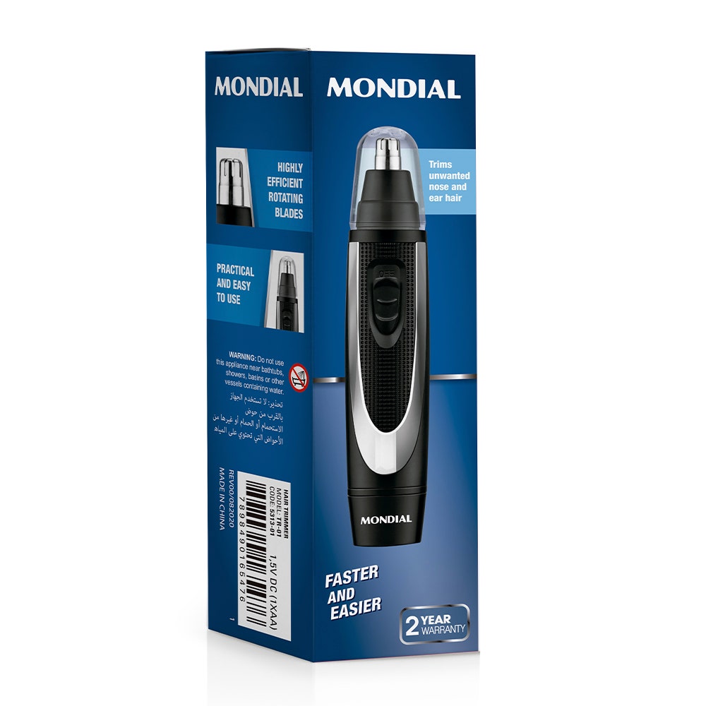 Mondial Classic Nose &amp; Ear Trimmer Tr-01