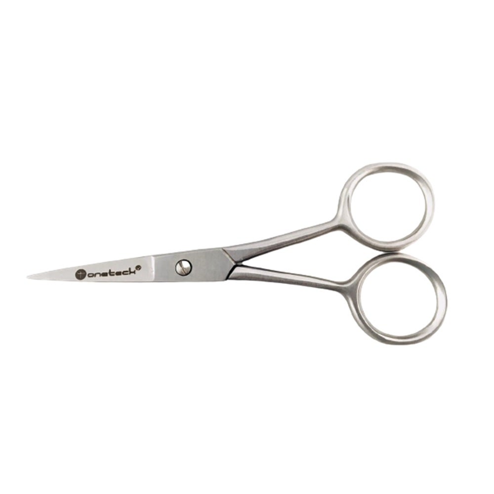 Onetech Mustache Scissors | Silver - 4 Inch