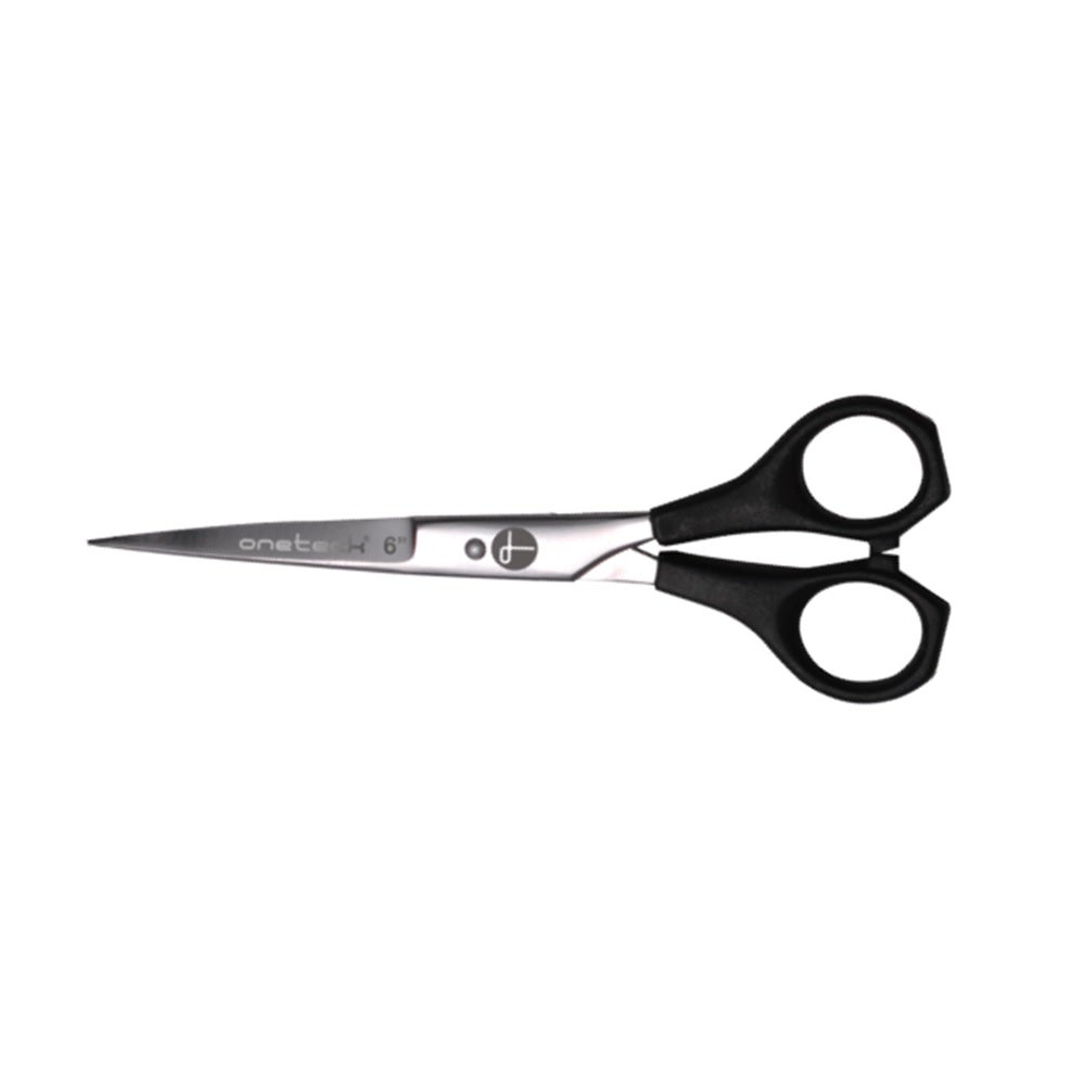 Onetech Hair Scissor | Black - 6 Inches