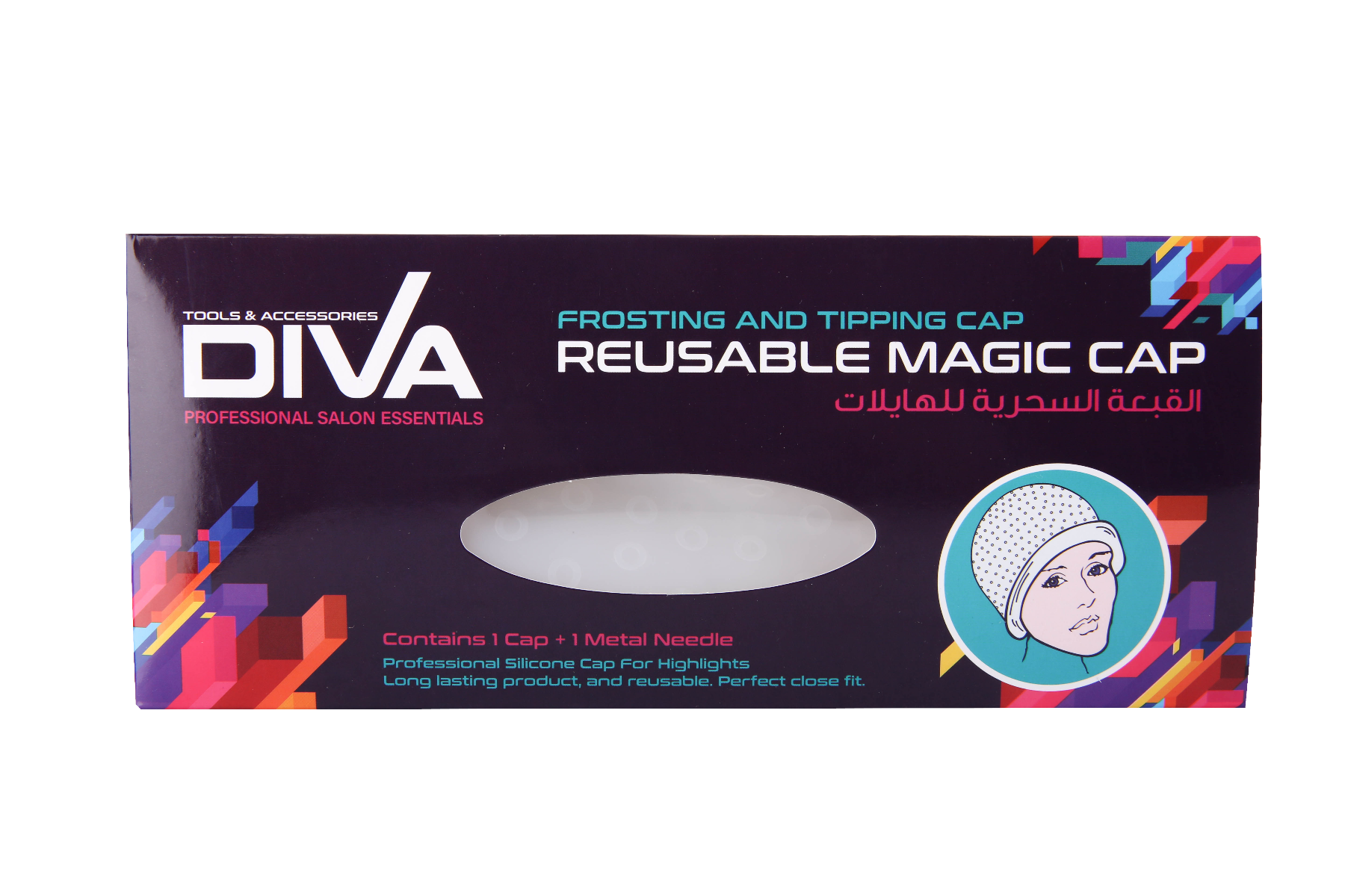 Diva Frosting &amp; Tipping Cap W/ Metal Needle