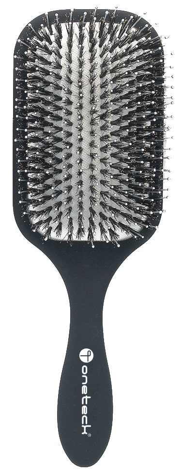 Onetech Ivory Rubber Balltips Paddle Hairbrush