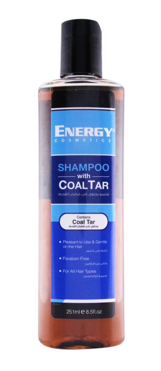 Energy Cosmetics Shampoo With Coal Tar | 251 Ml