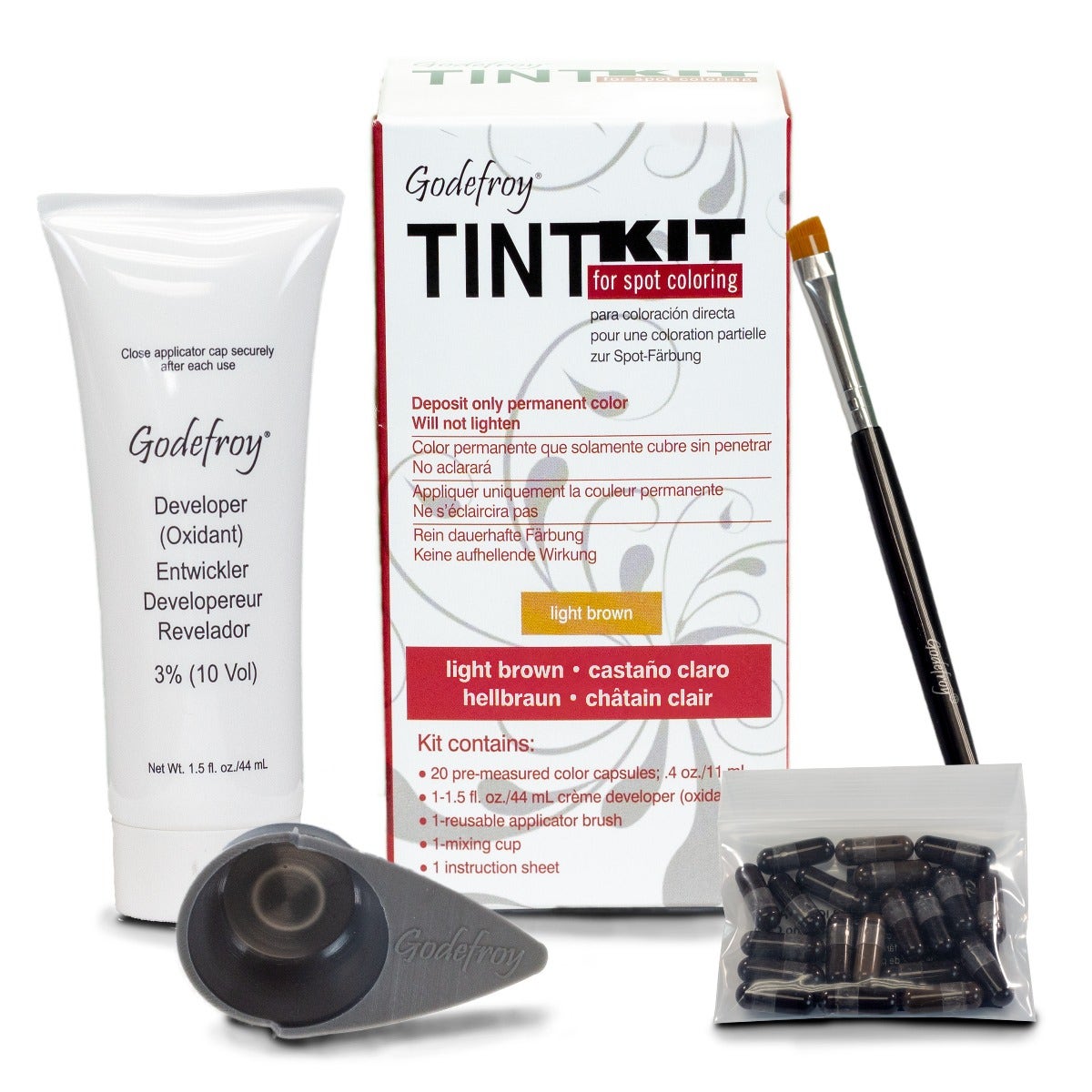 Godefroy Tint Kit 20 Application Light Brown