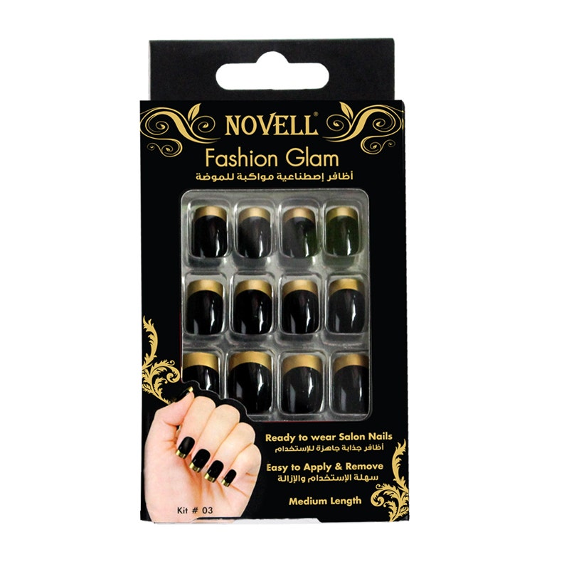 Novell Artificial Fashion Nail Kit#03 | 1 Kit