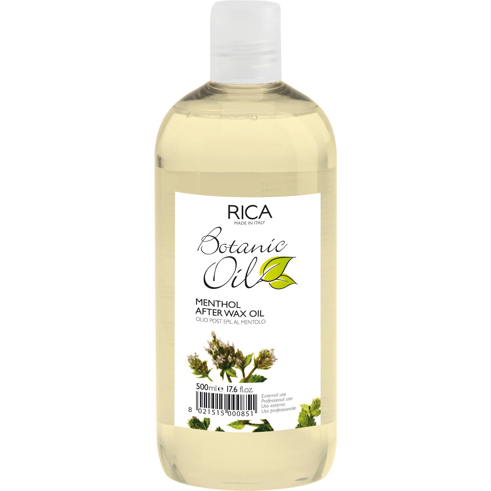 Rica Cosmetics Menthol After Wax Oil | 500 Ml