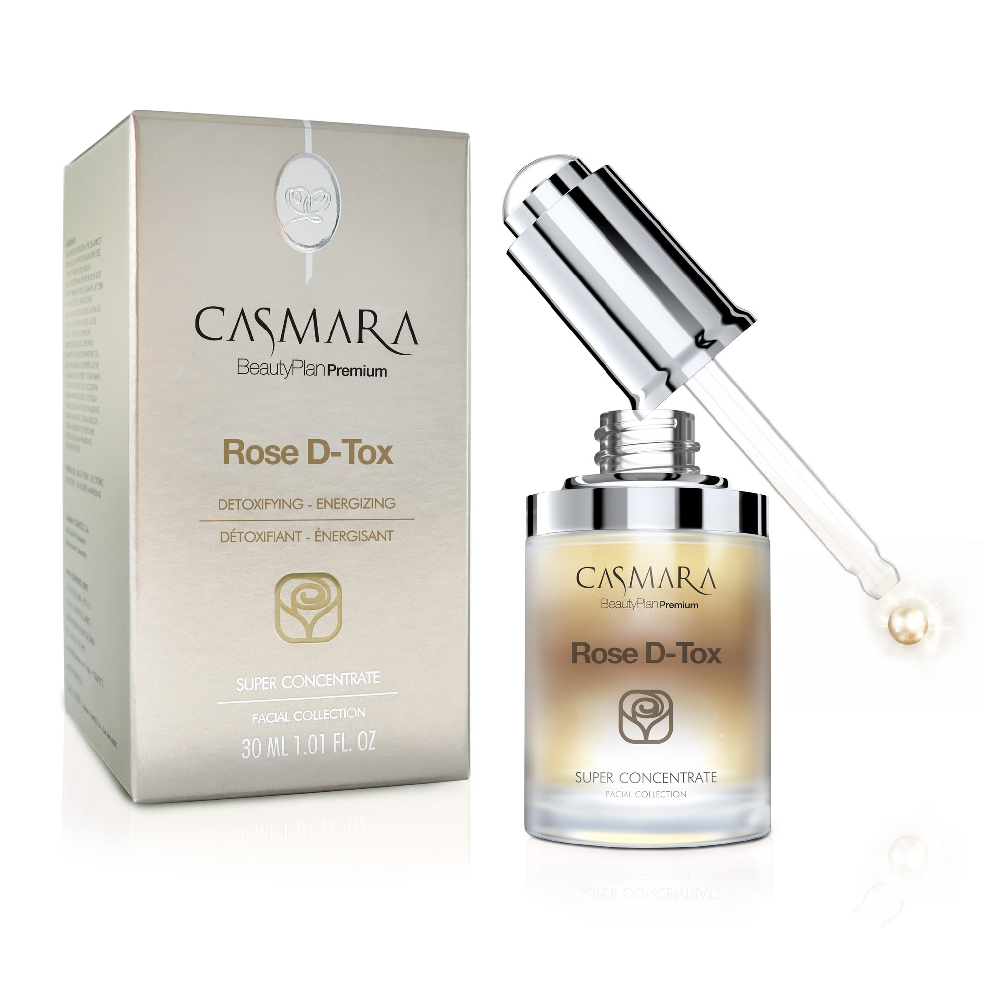 مركز Casmara Rose D-Tox الفائق | 30 مل