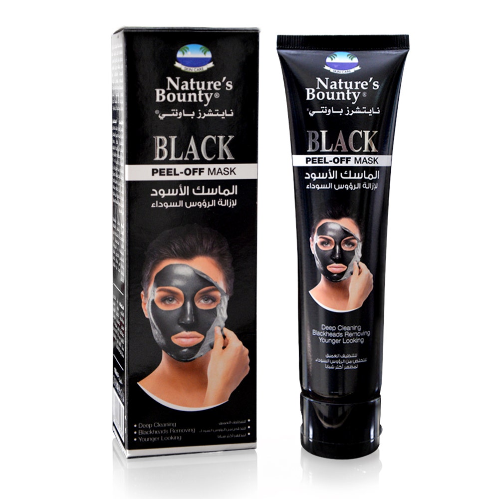 Natures Bounty Black Peel Off Face Mask | 100 Ml