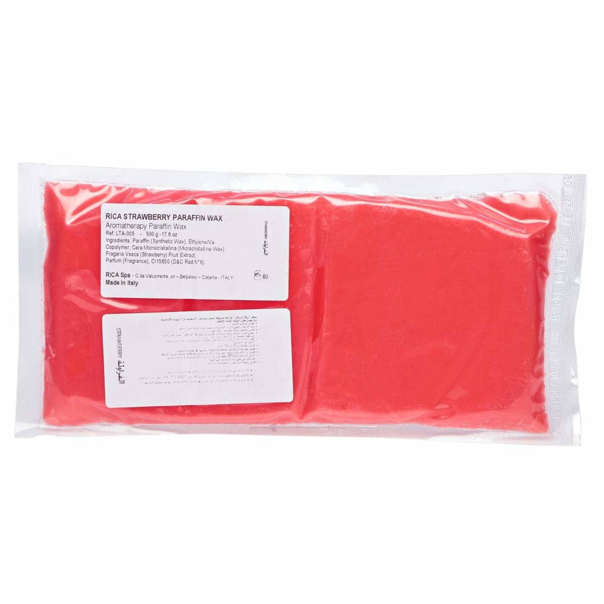 Rica Cosmetics Strawberry Paraffin Wax | 500 G