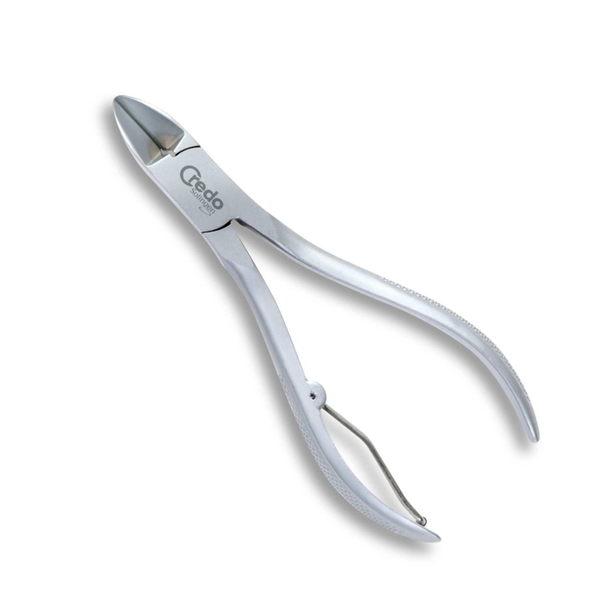 Credo Solingen Nipper-Nail Matt Chromium Rounded Tips Diabetes | 1 Pc