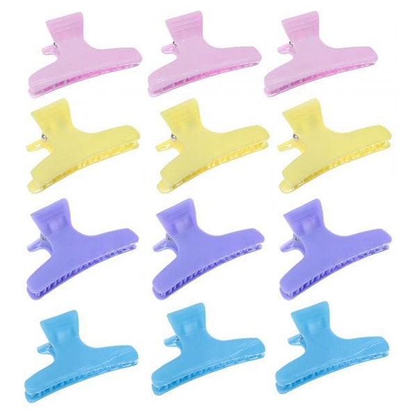 Onetech 2202 Plastic Hair Clips | 1X12 Pcs