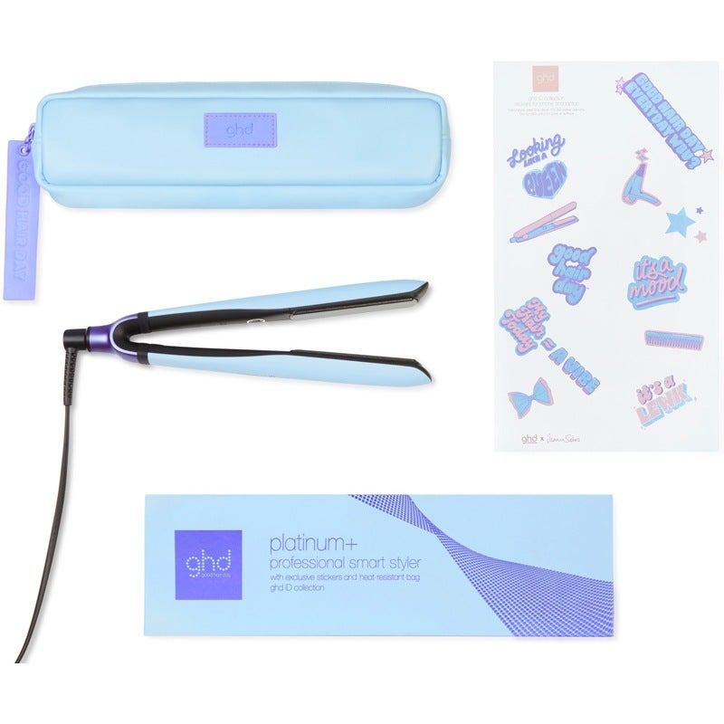 ghd Platinum + Hair Straightener In Pastel Blue