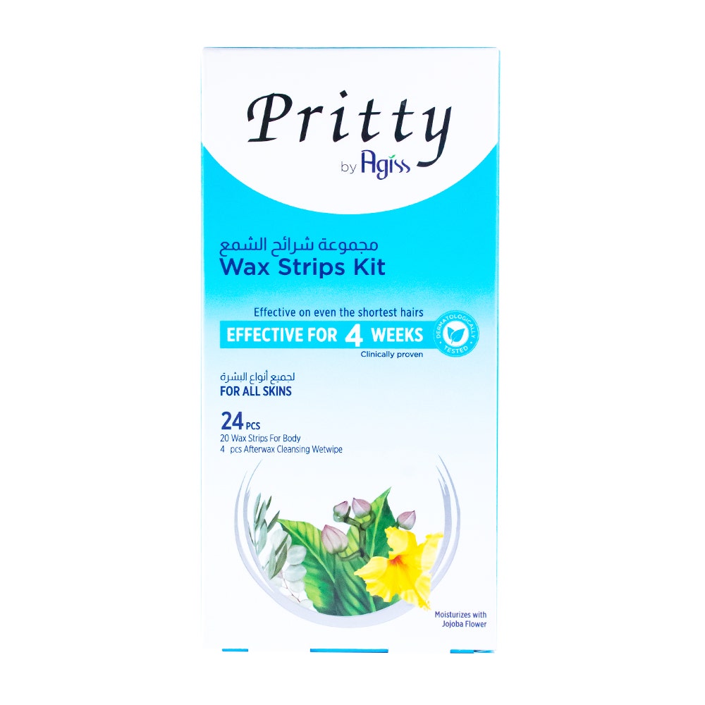 Pritty Body Wax Strips All Skin Types |1 KIT