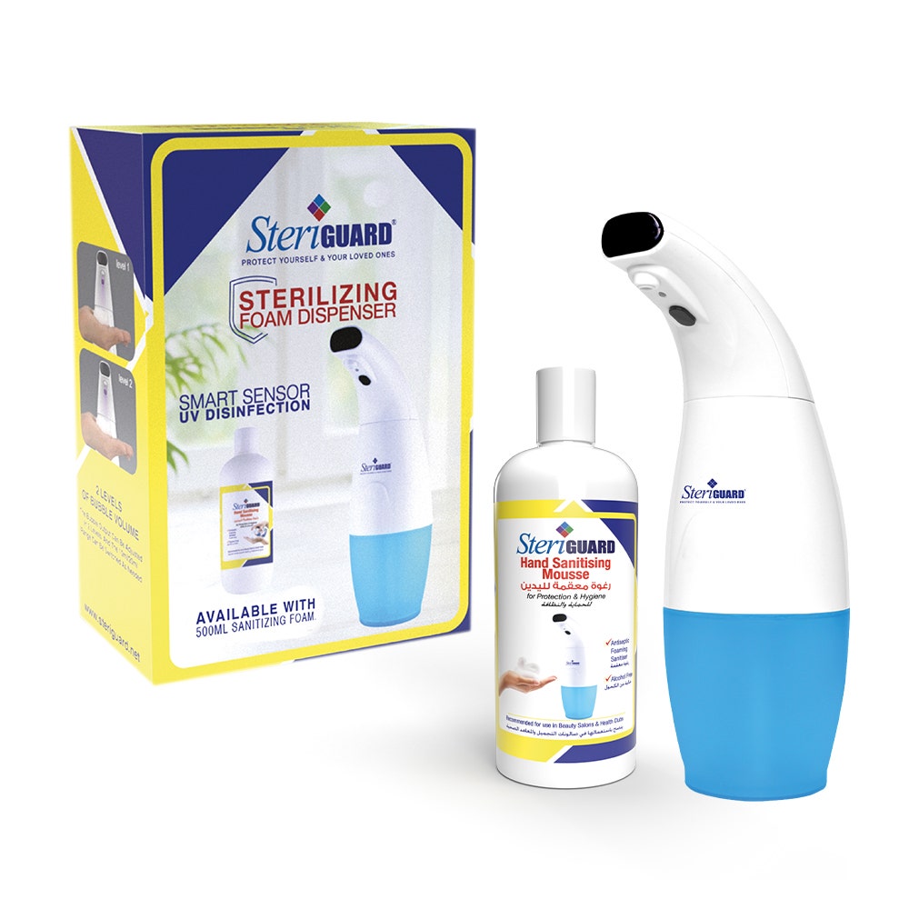 Steriguard Touchless Sanitizing Foam Dispenser Kit | 500 Ml