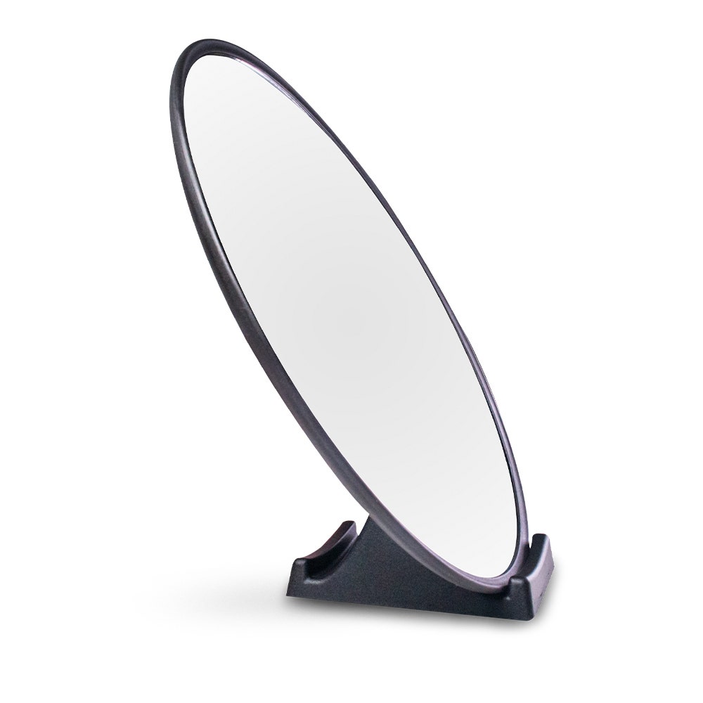 Diva Mirror With Holder | Black